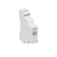 Crouzet Timer Relay, Func. C, 0.1s-100h, 24VDC/24-240AC Supply, 8A C/O Out, Screw Term, DIN Mt