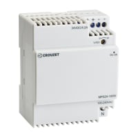 Crouzet Din Rail 24Vdc Power Supply 100W, 100-240 Vac/24Vdc, 4.2 A