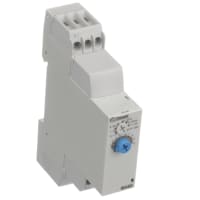 Crouzet Timer Relay, SSR, Func. A, 0.1s-100h, 24-240VAC/DC Supply, 0.7A Out, Screw Term, DIN Mt