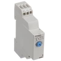 Crouzet Timer Relay, Func. H, 0.1s-100h, 24VDC/24-240AC Supply, 8A C/O Out, Screw Term, DIN Mt