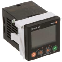 Crouzet Digital Timer, 10 Function, LED, 10 A, 24-240V, 11-Pin Octal, TMR48D Series