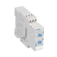 Crouzet Relay, Monitor, Voltage, AC/DC Recognition, EUH, 15-600V Range, 120VAC Supply, 3VA/1W