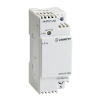 Crouzet Din Rail 24vdc power supply 30w, 100-240vac/24VDC, 1.2 A