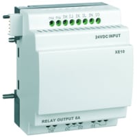 Crouzet I/O Extension Module, XE10, 100-240VAC, 6 Input, 4 Relay