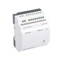 Crouzet Controller, PLC, Sup-V 100-240AC, 8 Digital In, 4 Relay Out, Panel Mnt, IP20, IP40