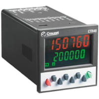 Crouzet Counter; 2 PR GREEN/RED LCD 10-30 VDC