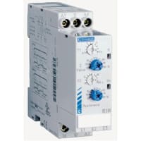 Crouzet Relay, Monitor, Control, Current, SPDT, 0.1-10A, 24VDC