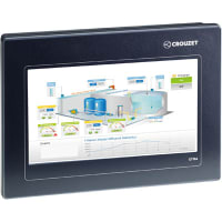 Crouzet HMI 4.3" Touchscreen 16.7M Color 480x272 Pixels 24VDC IP65 XE10R Series