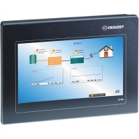 Crouzet HMI 7" Touchscreen 16.7M Color 800x480 Pixels 24VDC IP65 Essential Series