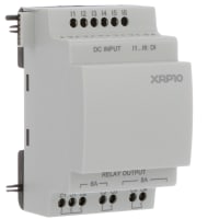 Crouzet Digital Expansion, XRP10, 6 Digital Inputs, 4 output, 2- 6A Relays, 2-8A Relays