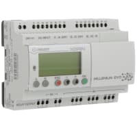 Crouzet MilleniumEVO, Logic Controller, 24 I/O, 24 VDC, Display