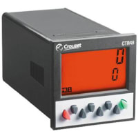 Crouzet Counter; Preset; 2 Realy; Backlight LCD; 90-260 VAC; CTR48 Series