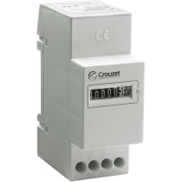 Crouzet CHMDR Hour Counter DIN-RAIL 10-27Vdc