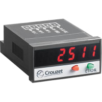 Crouzet CTR24L Multifunction Counter, 10-30Vdc