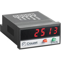 Crouzet CTR24L Pulse-Frequency Counter, 10-30Vdc