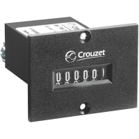 Crouzet 6 Digit , Mechanical, Counter, 110 V dc