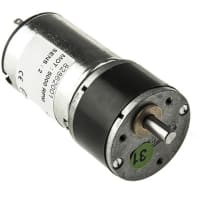 Crouzet Crouzet DC Geared Motor, Brushed, 12 V dc, 0.5 Nm, 440 rpm, 3 W