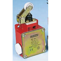 Crouzet Limit Switch, Positive break with reinforced lever with plastic roller