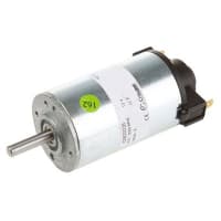 Crouzet Crouzet Brushed DC Motor, 15.7 W, 12 V dc, 75 mNm, 2000 rpm, 6mm Shaft Diameter