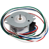 Crouzet Crouzet Unipolar PermanentmAgnet Stepper Motor 7.5deg, 20mNm, 12.7VDC, 0.19A, 6Wires