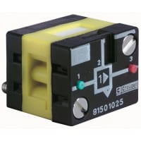 Crouzet Pnemuatic Leak Sensor Relay, Positive Output, Sub-Base Mounted, ATEX