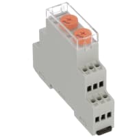 Crouzet Time Delay Relay, 17.5 mm, 2 Relays Out, 8A, L-Li Function, BL1R Series