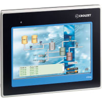 Crouzet HMI 4.3" Touchscreen 16.7M Color 480x272 Pixels 24VDC IP65 Performance Series