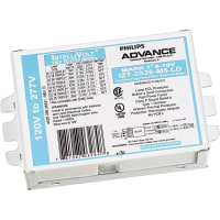 Advance by Signify Electronic Ballast, IZT2S26M5LD35M, CFL Pin 1/2 Lamp PS/0-10v Dim 120-277 Volt