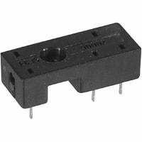 Custom Connector Relay Socket, 8 Pin, 2 Pole, 300 V, 12 A, ULRecognized, CSA Certified, CE Marked