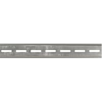 Custom Connector Accessory, Prepunched Din Rail, Steel mini, 2 meter, 15mm x 5.5mm