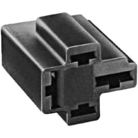 Custom Connector Relay Socket, 4 Pin, Automotive Relay Connector, For Wire Harnessing