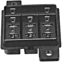 Custom Connector Relay Socket, 11 Pin, 3 Pole, 300 V, 10 A, Solder Lug, CM/RR Series