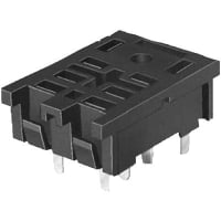 Custom Connector Relay Socket, 8 Pin, 2 Pole, 300 V, 10 A, UL Recognized, CSA Certified, CE Marked