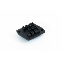 Custom Connector Relay Socket, 8 Pin, 2 Pole, DPDT, Square, nylon 6/6, PCB Mount