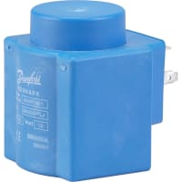 Danfoss Coils for Solenoid Valve, type BY024CS, DIN Spades, 24V AC, 14W