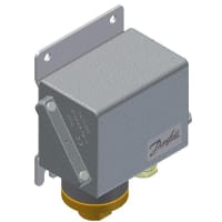 Danfoss Pressure Switch, KPS43, 10-41 psig Differential, -13-212F, G 1/5, KP Series