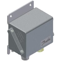 Danfoss Pressure Switch, KPS35, 0-116psig, 6-22psig Diff, -40-212F Media Temp, G 3/8A