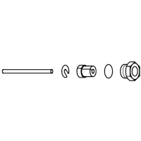 Danfoss Spare part for KP, RT, KPS, and MBC; Capillary Tube Gland without capillary tube