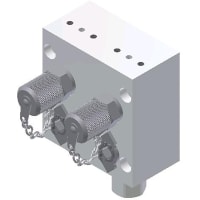 Danfoss Pressure Test Valve, MBV 5000; Com Inputs and Sep Test Func, 2 Out, G 1/4