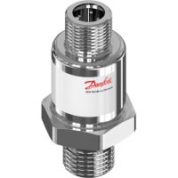 Danfoss Pressure Transducer, MBS, 1200; 0-3620 psig, G 1/4A, 4-20mA output, M12 x 1.4