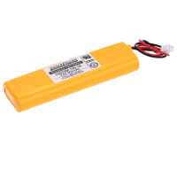 Dantona Industries, Inc. Battery, Emergency Lighting, NICAD, Connecterized, 4.8V, 800 mAh, E1021R, 4 Pk