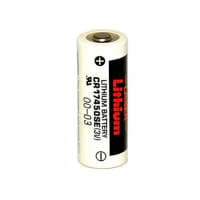 Dantona Industries, Inc. Battery, Non-Rechargeable, Lithium, 3VDC, 2.5Ah, Pressure Contact, 