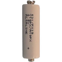 Dantona Industries, Inc. Battery, Non-Rechargeable, Cylindrical, Alkaline, 4.5VDC, 650mAh, Miniature Snap, Photo