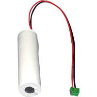 Dantona Industries, Inc. Battery, Lithium, 3.6V 1900 mAh, W/Connector, Replaces DANTONA: ER6CONN