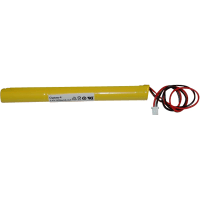 Dantona Industries, Inc. Battery Pack w/Connector, Emergency Lighting, NiCad, 800mAh, 3.6V