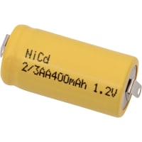 Dantona Industries, Inc. Battery;1.2 V;Nickel Cadmium (NICD);Rechargeable