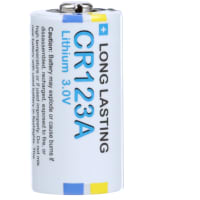 Dantona Industries, Inc. Non-Rechargeable, Cylindrical, Lithium, 3VDC, 1.3Ah, Panasonic CR