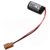 Dantona Industries, Inc. Battery, Lithium, 3VDC, 850mAh, Connector, Replaces SANYO: