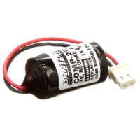 Dantona Industries, Inc. Battery, Lithium, 3VDC, 850mAh, Connector, Replaces ALLEN BRADLEY: 1763-BA