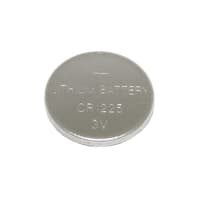 Dantona Industries, Inc. Battery, Non-Rechargeable, Coin/Button, Lithium, 3VDC, 50mAh, Pressure Contact, 